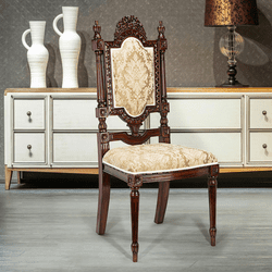 Design Toscano AF1414 Salon des Rosiers Traditional Cherry Side Chair