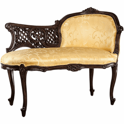 Design Toscano AF1587 Madame Claudines Traditional Cherry Chaise Lounge