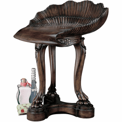 Design Toscano AF1589 Louis XV Traditional Cherry Shell Seat