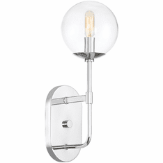 Designers Fountain 92001-CH Welton Contemporary Chrome Wall Sconce