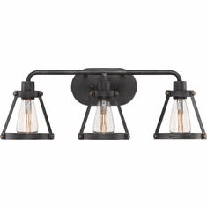 Designers Fountain D212M-3B-WP Wicker Park Weathered Pewter 3-Light Bath Sconce