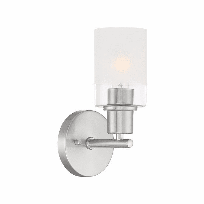 Designers Fountain D236M-1B-BN Cedar Lane Brushed Nickel Wall Light Sconce