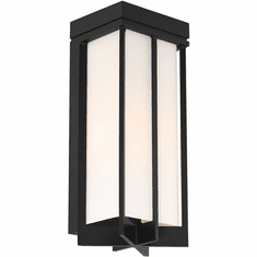Designers Fountain D248L-5OW-MB Eads Matte Black LED 5.5" Wall Sconce