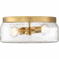 Designers Fountain D323M-FM-BG Rose Marie Modern Brushed Gold Ceiling Lighting Fixture