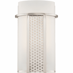 Designers Fountain LED6050-SP Lucern Modern Satin Platinum LED 5" Wall Lighting