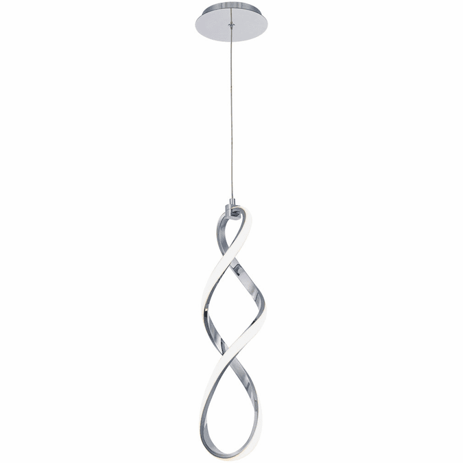 dweLED by WAC PD-47821-CH Interlace Contemporary Chrome LED Mini Hanging Light Fixture