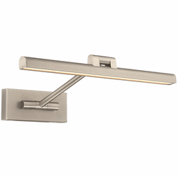 dweLED by WAC PL-11017-BN Reed Contemporary Brushed Nickel LED 16.5" Picture Lighting Fixture