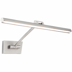 dweLED by WAC PL-11025-BN Reed Modern Brushed Nickel LED 24.5" Picture Lighting Fixture