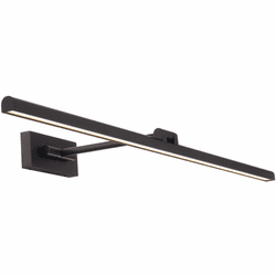 dweLED by WAC PL-11042-BK Reed Modern Black LED 42" Picture Lighting