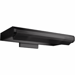dweLED by WAC PL-50023-BK Kent Modern Black LED 23" Art Lamp