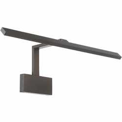 dweLED by WAC PL-52025-BK Uptown Modern Black LED 25" Art Lighting Fixture