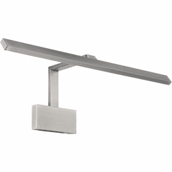 dweLED by WAC PL-52025-BN Uptown Modern Brushed Nickel LED 25" Art Lamp