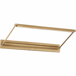 dweLED by WAC PL-LED23-30-AB Hudson Contemporary Aged Brass LED 24" Picture Lighting