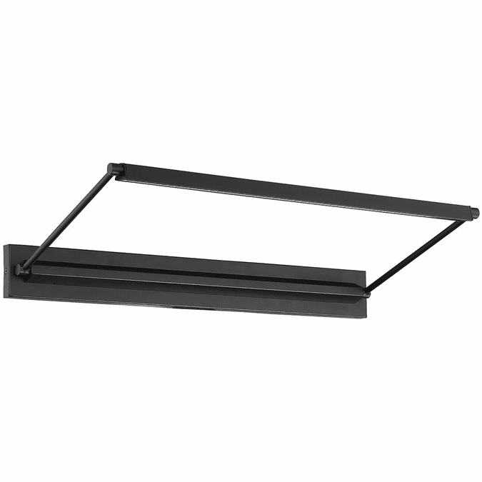 dweLED by WAC PL-LED23-30-BK Hudson Contemporary Black LED 24" Picture Lighting Fixture