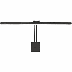 dweLED by WAC PL-LED25-27-BK Vibe Modern Black LED 15" Picture Lighting