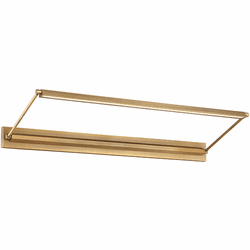 dweLED by WAC PL-LED34-30-AB Hudson Modern Aged Brass LED 34" Painting Light Fixture