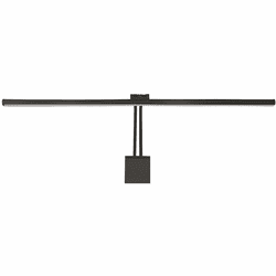 dweLED by WAC PL-LED37-27-BK Vibe Modern Black LED 15" Picture Lamp