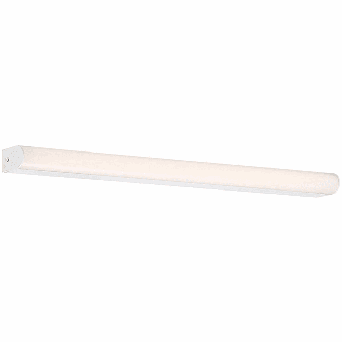 WAC Lighting Slim Nightstick 18 In. Brushed Aluminum LED Vanity Light Bar And Wall Sconce 3000k Ws 35819 Al
