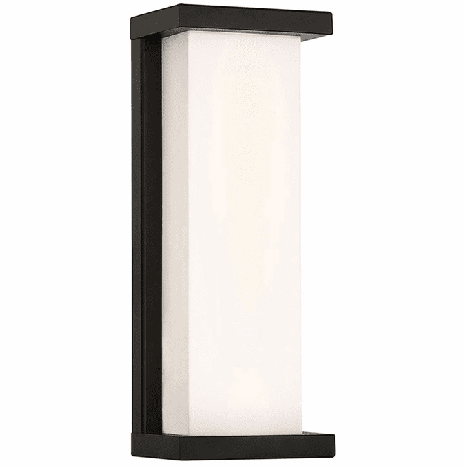 dweLED by WAC WSW47814BK Case Contemporary Black LED Exterior Wall