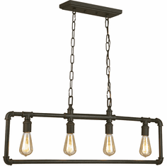 EGLO 202847A Wymer Contemporary Matte Bronze Island Lighting