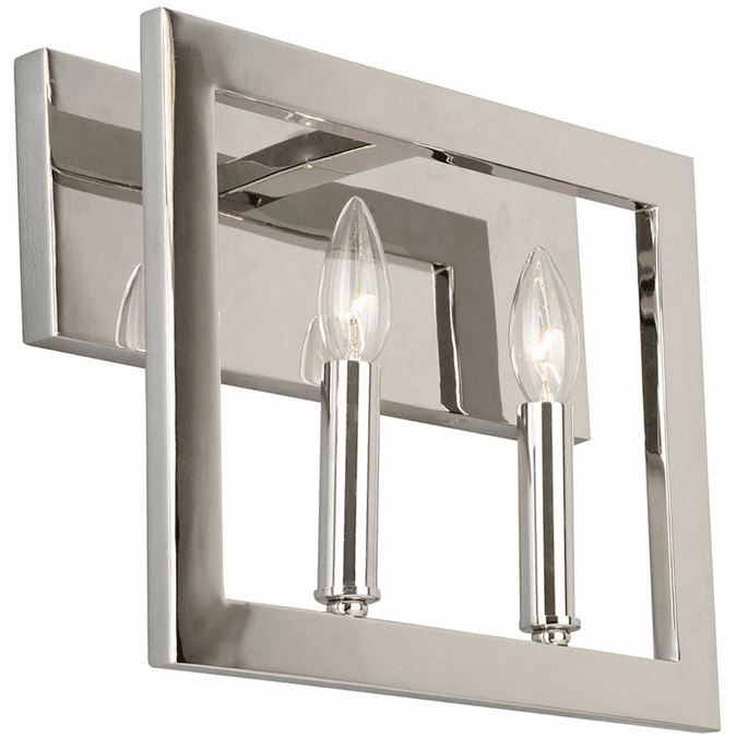 EGLO 204476A Jordan Modern Satin Nickel Wall Lighting Fixture