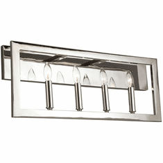 EGLO 204478A Jordan Modern Satin Nickel 4-Light Bath Light Fixture