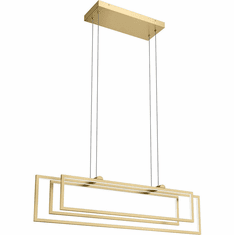 Elan エラン　magfire10 168㎝ Elan Lighting 84322CG Jestin Modern Champagne Gold LED