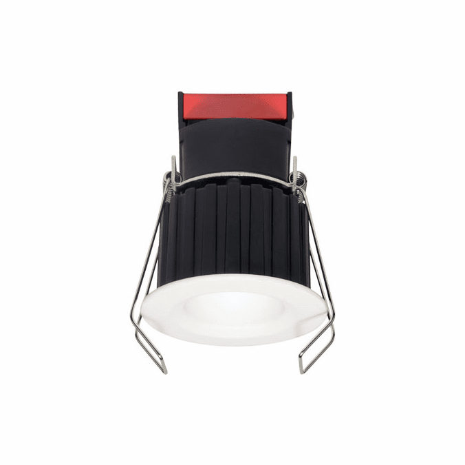 Elco E1L61CTW_ Oak System Modern White LED 1" Trimless Round Recessed