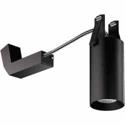 Elco E23DB Koto Sylo Modern Black LED 2" Direct Mount Flush Lighting