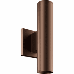 Elco E25ABZ Koto Sylo Modern Bronze LED 2" Wall Light Fixture