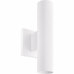 Elco E25AWCT5 Koto Sylo Modern White LED 2" Wall Light Fixture