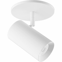 Elco E25MW Koto Sylo Modern White LED 2 Inch Monopoint Lighting Head