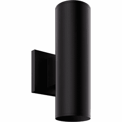 Elco E36ABCT5 Koto Sylo Contemporary Black LED 3" Wall Lighting