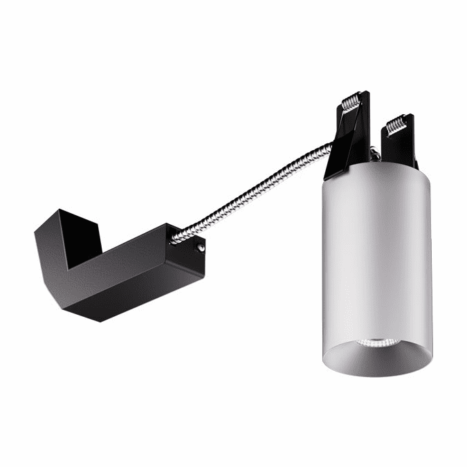 Elco E36DS-CT5 Koto Sylo Contemporary Silver LED 3" CT5 Direct Mount Ceiling Light