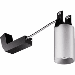 Elco E36DS Koto Sylo Contemporary Silver LED 3" Direct Mount Ceiling Light Fixture