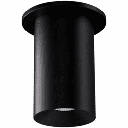 Elco E36FB Koto Sylo Contemporary Black LED 3 Inch Flush Mount Light Fixture