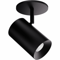 Elco E36MB Koto Sylo Modern Black LED 3 Inch Monopoint Home Track Lighting Head