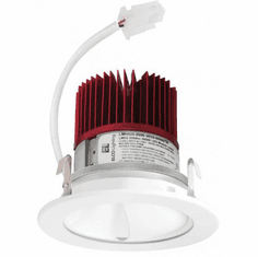 Elco E411C08 Cedar System Modern 4 inch Light Engine with Wall Wash Reflector LED Recessed Light - 850 Lumens