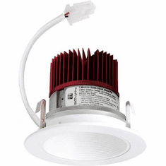 Elco E414C08 Cedar System Modern 4 inch Light Engine with Baffle LED Recessed Lighting - 850 Lumens