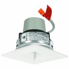 Elco E417R08 Cedar System Contemporary 4 inch Square on Square LED Can Light Reflector