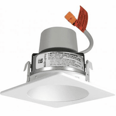 Elco E420R08 Cedar System Modern 4 inch Module & Driver with Square Reflector LED Recessed Lighting