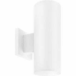 Elco E42AW Koto Sylo Modern White LED 4" Wall Lighting Sconce