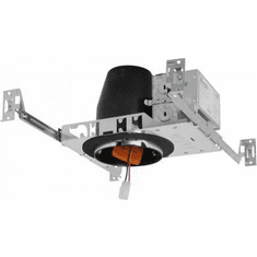 Elco E4LC08ICA Cedar System Modern 4 inch IC Airtight New Construction LED Recessed Lighting Housing w/Driver - 850 Lumens