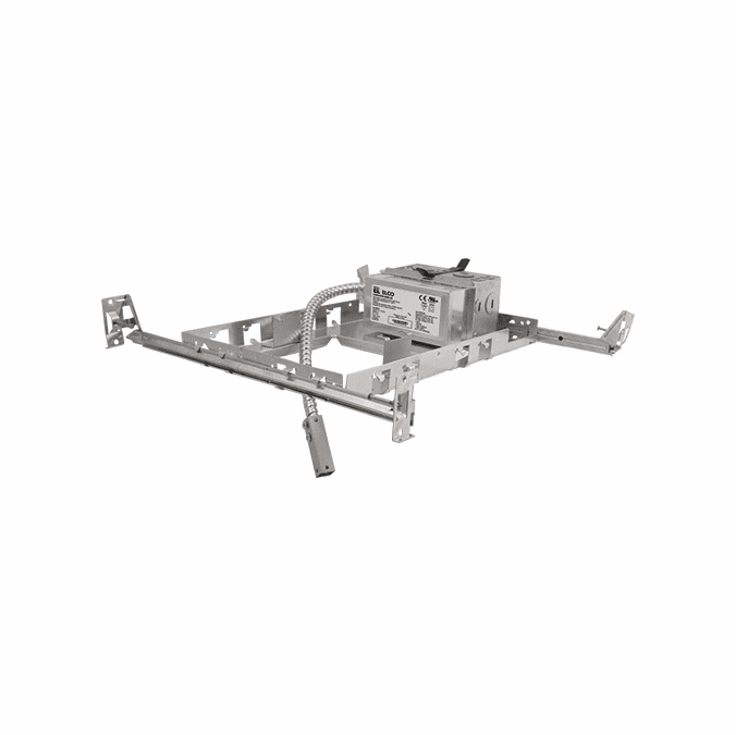 Elco E5SQLFU 5" IC Shallow Recessed Lighting Frame with Driver Recessed Light