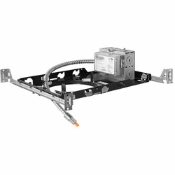 Elco E6LFU40 Laurel System Commercial Contemporary 6" New Construction Plaster Recessed Lighting Frame with Driver - 4000 Lumens