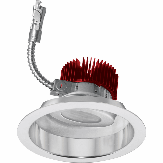 Elco E818L60 Laurel System Commercial Modern LED 8" Adjustable Recessed LED Light - 6000 Lumens