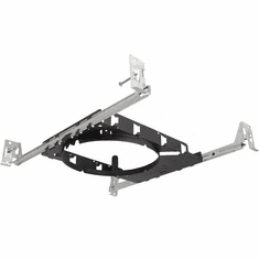 Elco E8LF1 Contemporary 8" Round Plaster Recessed Lighting Frame with Hanger Bars