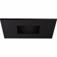 Elco EKCL2527BB Pex Contemporary Black 2 Inch Canless Square Adjustable Pinhole Recessed Downlight