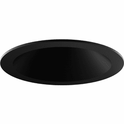 Elco EKCL6418BB Pex Modern Black 6 Inch Canless Round Reflector Trim Pot Light