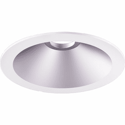 Elco EKCL6429H Pex Contemporary Haze w/ White Trim 6 Inch Canless Round Adjustable Reflector Pot Light